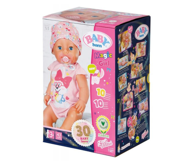 Zapf Creation Baby Born Magiczna Dziewczyna 43 cm - 1019882 - zdjęcie 6